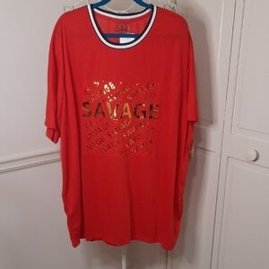 Red and Black Top by Brooklyn Laundry